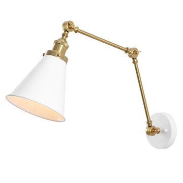 Rover 7" Adjustable Arm Metal LED Wall Sconce